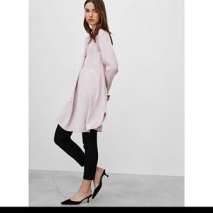 Babaton pink long sleeve dress